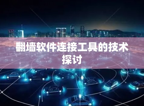 翻墙软件连接工具的技术探讨