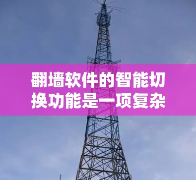 翻墙软件的智能切换功能是一项复杂的技术，旨在根据多种因素自动优化网络连接，以提高访问受限网站的成功率和稳定性。以下是对这一功能的详细分析