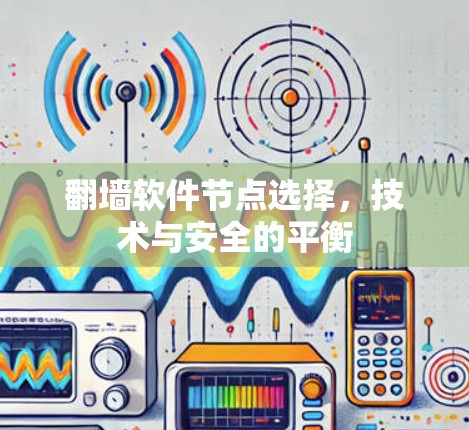 翻墙软件节点选择，技术与安全的平衡