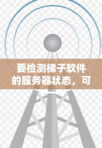 要检测梯子软件的服务器状态，可以按照以下步骤进行