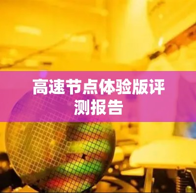 高速节点体验版评测报告
