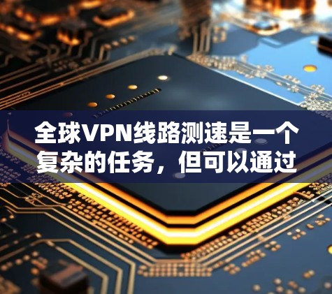 全球VPN线路测速是一个复杂的任务，但可以通过以下步骤实现
