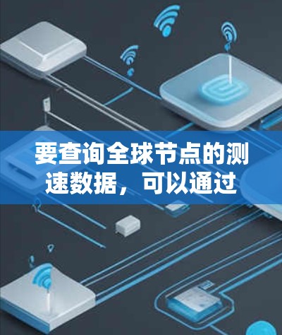要查询全球节点的测速数据，可以通过以下途径获取相关信息
