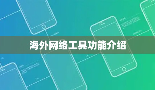 海外网络工具功能介绍