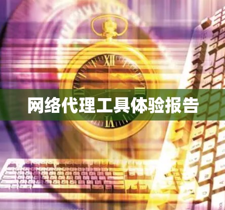 网络代理工具体验报告