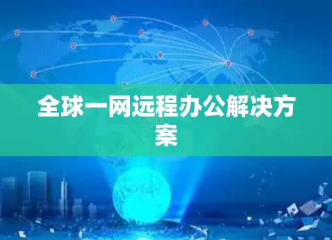 全球一网远程办公解决方案