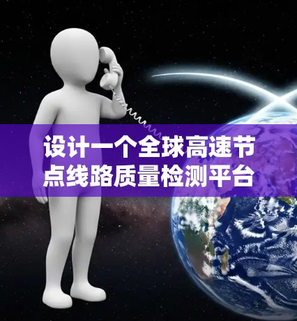 设计一个全球高速节点线路质量检测平台需要从多个方面进行综合考虑，确保其高效、可靠和易于维护。以下是一个详细的设计方案