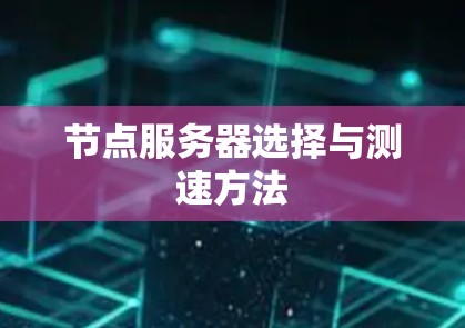 节点服务器选择与测速方法