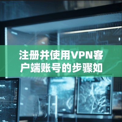 注册并使用VPN客户端账号的步骤如下
