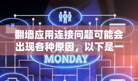 翻墙应用连接问题可能会出现各种原因，以下是一些常见问题及解决方法