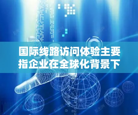 国际线路访问体验主要指企业在全球化背景下，通过跨国线路进行业务合作、供应链管理、市场拓展等活动时，所面临的战略、运营、管理等方面的挑战与体验。以下从多个方面分析国际线路访问的体验