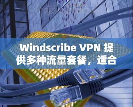 Windscribe VPN 提供多种流量套餐，适合不同的用户需求。以下是对其流量套餐和账户功能的详细介绍