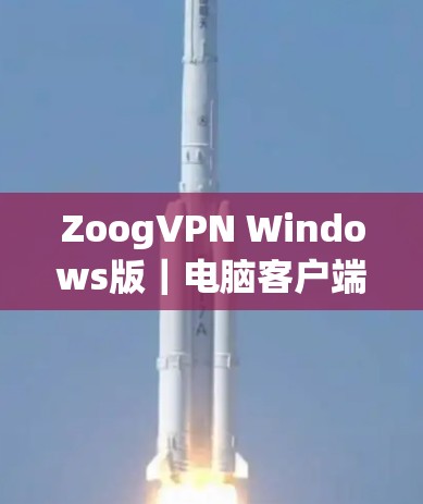 ZoogVPN Windows版｜电脑客户端安装