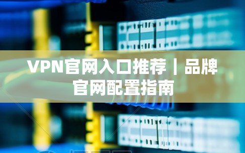 VPN官网入口推荐｜品牌官网配置指南