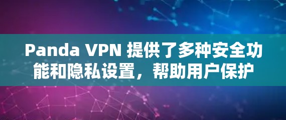 Panda VPN 提供了多种安全功能和隐私设置，帮助用户保护隐私并确保网络安全。以下是对其功能和设置的详细总结