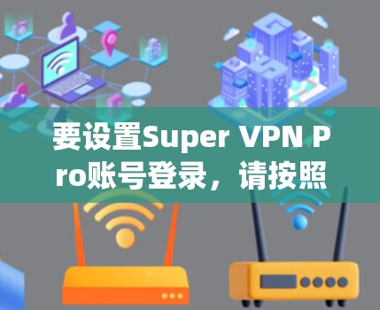 要设置Super VPN Pro账号登录，请按照以下步骤操作