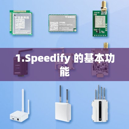 1.Speedify 的基本功能