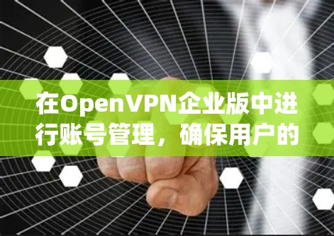 在OpenVPN企业版中进行账号管理，确保用户的安全性和便捷性，以下是详细的步骤指南