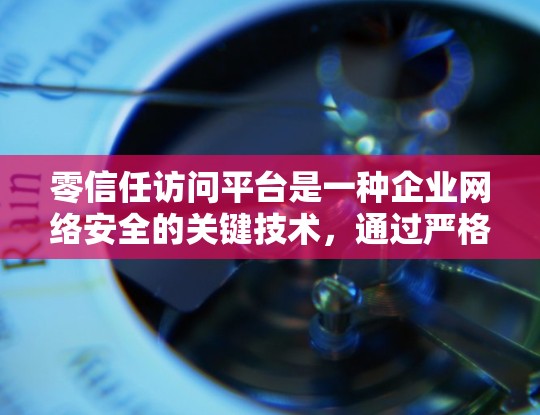 零信任访问平台是一种企业网络安全的关键技术，通过严格的身份验证和访问控制，确保只有经过认证的用户和设备才能访问企业网络和资源。以下是对零信任访问平台的详细分析