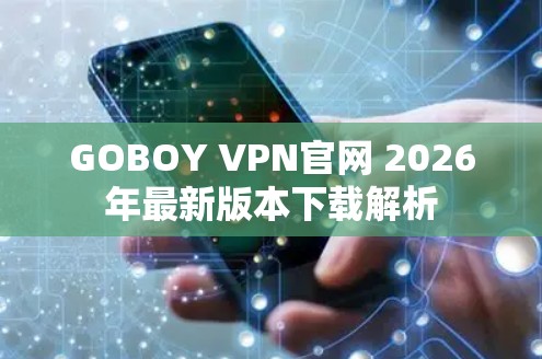 GOBOY VPN官网 2026年最新版本下载解析