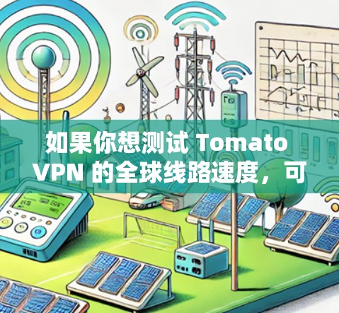 如果你想测试 Tomato VPN 的全球线路速度，可以按照以下步骤进行