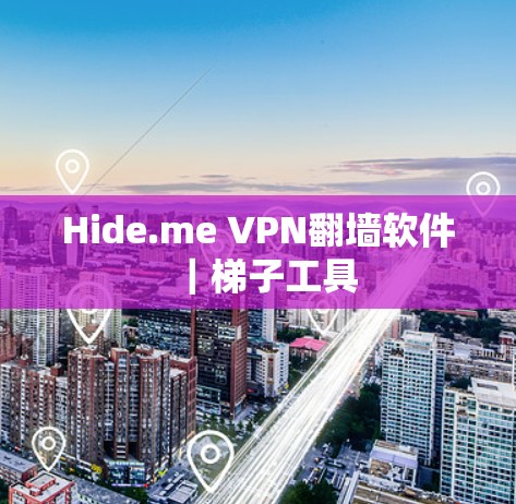 Hide.me VPN翻墙软件｜梯子工具