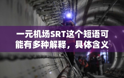 一元机场SRT这个短语可能有多种解释，具体含义取决于上下文。以下是一些可能的解释